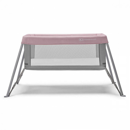 Kinderkraft łóżeczko turystyczne Movi Pink 918430