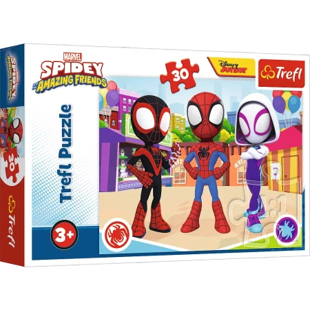 Puzzle Trefl 30 Przygody Spiday'a i przyjaciół 182859
