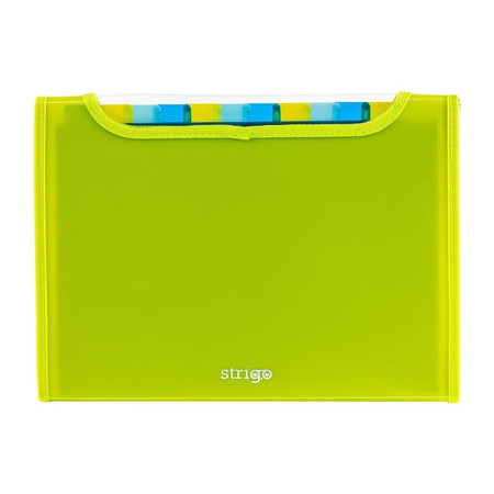 Strigo Vfile teczka pp A4 z 12 przekładkami zielona 940182