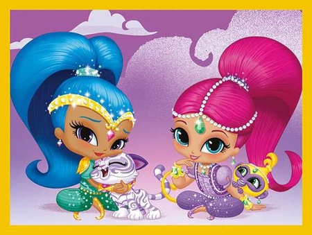 Cle układanka 12 el. Shimmer and shine 411870