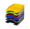 Bantex colors a4 szuflada na biurko plastikowa czerwona