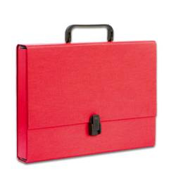 Teczka z rączką a4 czerwona