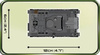 Cobi 2707 Historical Collection Panzer III AUSF E 290kl.