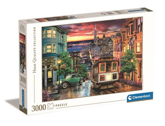 Clementoni Puzzle 3000 HQ San Francisco 335473