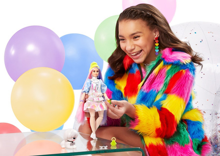 Barbie gvr05/grn27 extra moda lalka+akcesoria