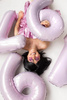 Balon foliowy cyfra 4 72cm fiolet 052567