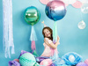 Balon foliowy Kula ombre 35cm fioletowo-niebieski 081172
