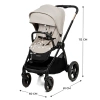Kinderkraft  Nea 2 Soft Beige 2w1 926039 Wózek wielofunkcyjny