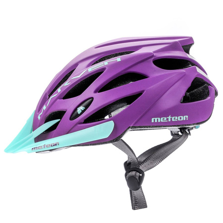 Kask rowerowy Meteor Marven L 58-61cm bakłażanowy