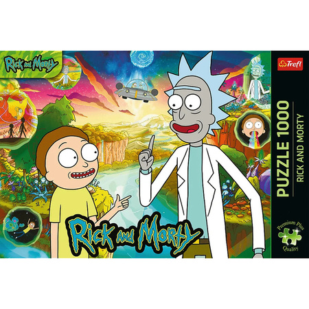 Puzzle Trefl 1000 Premium Plus Rick i Morty 108385