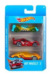 Hot wheels k5904 trzypak samochody