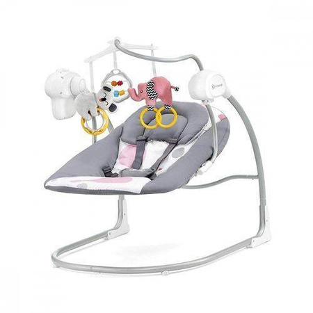 Kinderkraft bujaczek elektryczny minky pink 909070