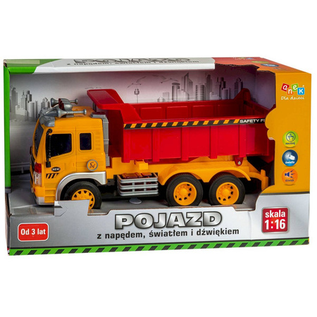 1:16 auto wywrotka światło dźwięk 813055