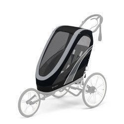 Cybex Zeno Seat Pack R All Black black Tapicerka siedziska