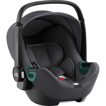 Britax Romer Baby Safe 3 i-Size fotelik samochodowy, zestaw z bazą ISOFIX ~0-13 kg | Midnight Grey