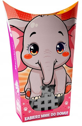 Mini Waffle 25el Pocket Pets Słoń 907023