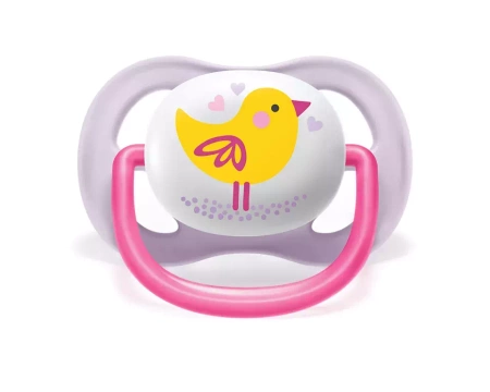 Avent Smoczek uspokajający Ultra Air ortodontyczny 0-6 m Girl Pe 949374
