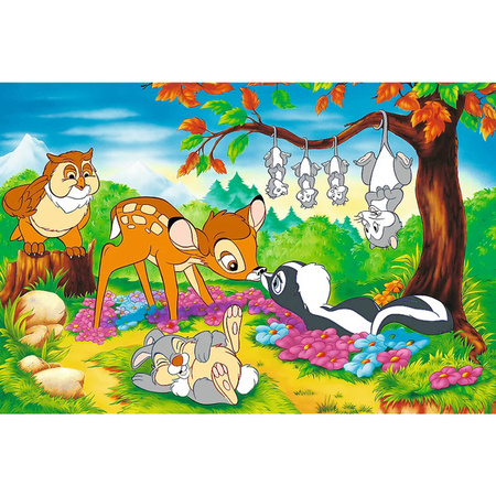 Puzzle Trefl 160 40-lecie Trefl Bambi i leśni przyjaciele Disney 400540