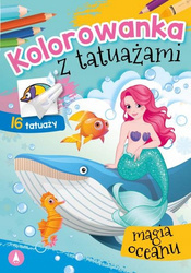 Kolorowanka Z Tatuażami Magia Oceanu 075465