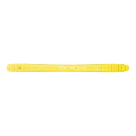 Cienkopis milan sway fineliner żółty 081913
