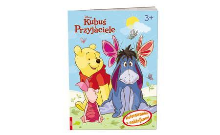 Kubuś I Przyjaciele. Kolorowanka Z Naklejkami 338077