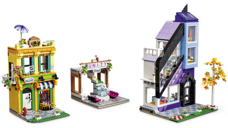 Lego 41732 Friends Sklep wnętrzarski i kwiaciarnia w śródmieściu