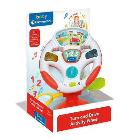 Clementoni Baby Elektroniczna kierownica 179299