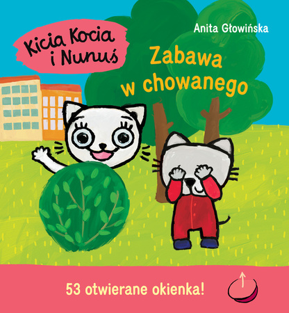 Książeczka Kicia Kocia i Nunuś zabawa w chowanego 657234