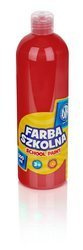 Farba astra 500ml czerwona szkolna 240074
