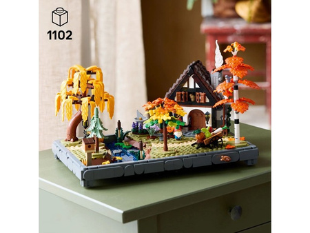 LEGO 11372 ICONS Jesienny ogród z chatką 062760