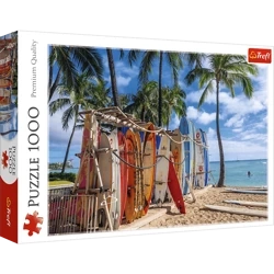 Puzzle Trefl 1000 Plaża Waikiki Hawajem107425