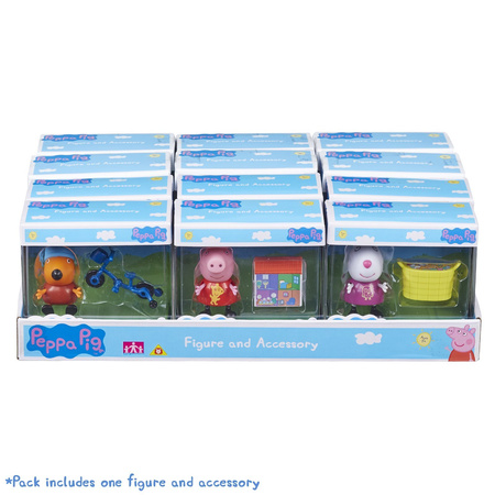 Peppa zestaw figurka + akc. 063818 
