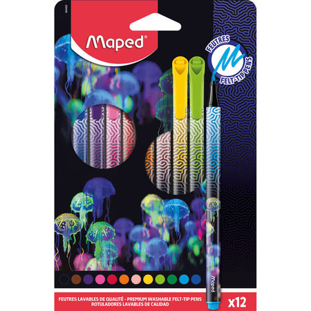 Maped Pisaki Deepsea 12kol pudełko 444039