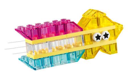 Lego 11040 Classic Magiczny zestaw z przezroczystymi klockami 822211