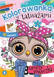 Kolorowanka Z Tatuażami Urocze Sóweczki 075472