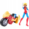 Barbie dvg72 superbohaterka lala + pojazd