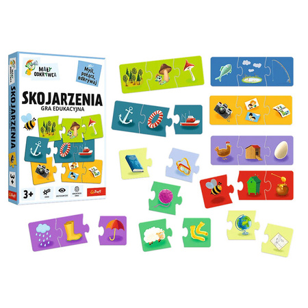 Gra Trefl Skojarzenia/Mały odkrywca 028089