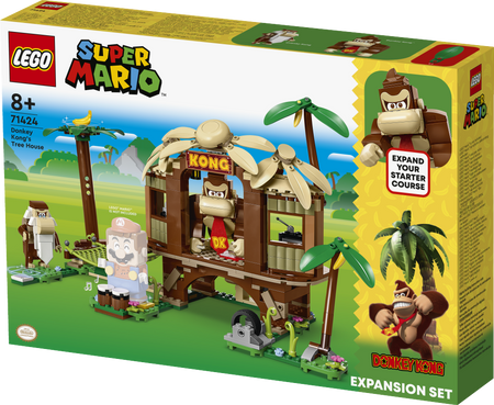 Lego 71424 Super Mario Domek na drzewie Donkey Konga zestaw rozszerzający