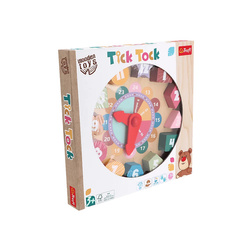 Trefl Zabawka drewniana Zegar Tick Tock 615975