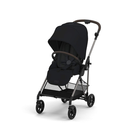 Cybex Melio B Magic Black black wózek spacerowy