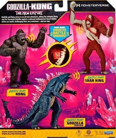 Godzilla Kong Figurka 17cm Battle Roar Skar King 355083