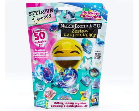 Epee Naklejkomat 3D Zestaw uzupełniający Kolekcja Podwodna 601773