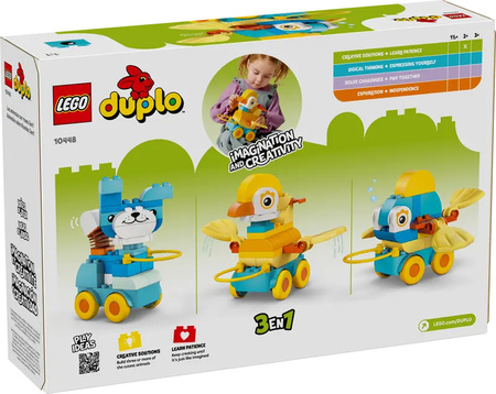 Lego 10448 Duplo 3 w 1 Zwierzątka na kółkach 816197