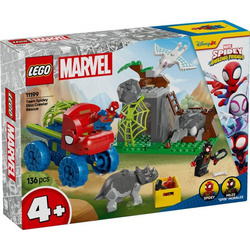 Lego 11199 Spidey Misja ratunkowa zespołu Spidey’ego w dinoterenówce