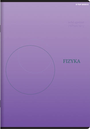 Zeszyt Top 2000 A5 60k krata z marginesem 70g Megamix Fizyka 409168