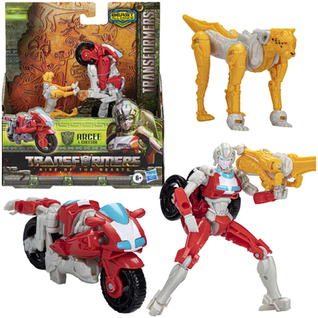 Transformers F3897/F4613 Rise of the Beasts Weaponizer Arcee & Cheetor 2pak
