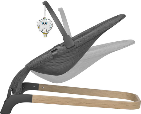 Lionelo Bujaczek June Air Grey Graphite 703260