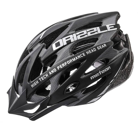 Kask rowerowy meteor mv29 drizzle l 58-61cm black/dark grey 039506