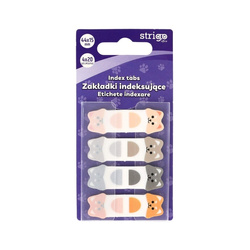 Strigo Zakładki indeksujące pieski, 44x15mm 80 kartek 810269