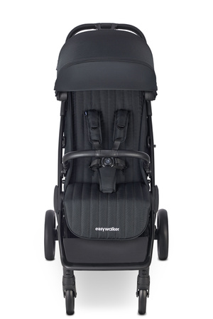 Easywalker Jackey2 XL Przestronny, samoskładający się wózek spacerowy z kołami XL Midnight Black 117011